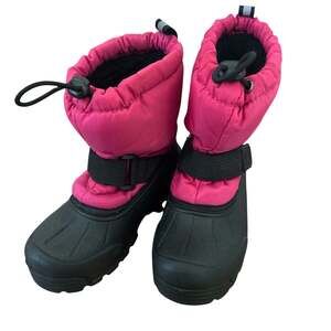 Northside Kids Frosty Waterproof Pink Snow Boots Thinsulate Lined Size 12